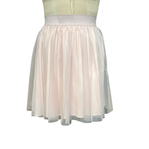 NWT Torrid Blush Pink Tulle Full Mini Skirt Balletcore Feminine Girly 0 - Picture 2 of 13